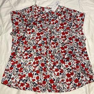 NWT Liz Claiborne floral blouse, XXLP